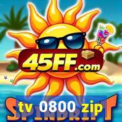 tv 0800 zip